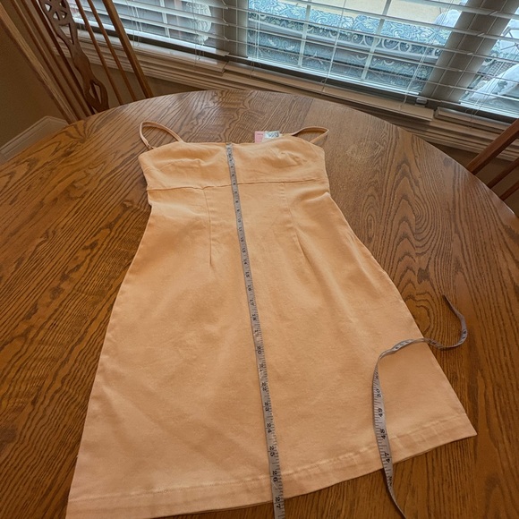Avec Les Filles NWT Square Neck BodyCon 98% Cotton Mini Dress Size 14 Stretch - Picture 8 of 11